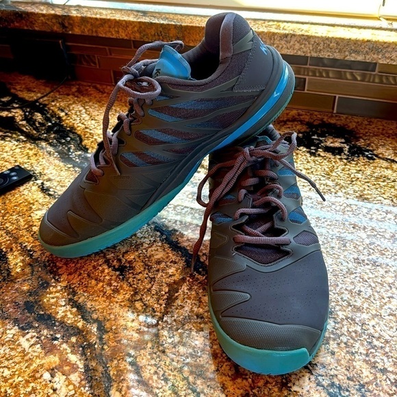 Men’s K-Swiss Aosta 7.0 blue n grey tennis shoes - Picture 7 of 10